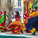 Танцевальная група \"Экшн\" (КДК) зазывала весну яркими цыганскими танцами