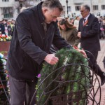 Возложение венков к мемориалу павшим в годы Великой Отечественной войны