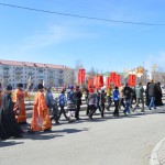 Такой Крестный ход в Краснотурьинске состоялся впервые. Фото: Дмитрий Латышев