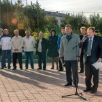 Николай Прокофьев, председатель профсоюза БАЗа: "Митинг объявляется открытым".  Фото: Вадим Аминов, "ВК"