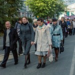 На шествие и митинг пришел и Николай Викторов, председатель профсоюза БТЭЦ (первый слева).  Фото: Вадим Аминов, "ВК"