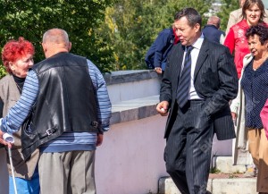 Ильдус Хакимов на следующий день после инцидента участвовал в митинге протеста. Фото: Вадим Аминов, "ВК"