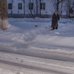 Улица Фрунзе. Ну хоть кто-то работает в выходной