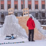 А вот одна из горок снежного городка. Фото: Вадим Аминов"ВК"