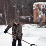 Татьяна Клеван заботится о чистоте города. Фото: Вадим Аминов "ВК"