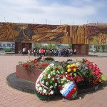 Мемориал на центральной площади. Фото: Максим Глазков "ВК"