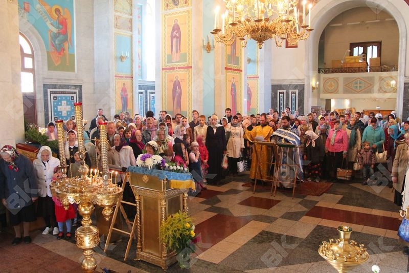 Молебен для школьников и студентов