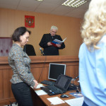 На процессе председательствовал судья Вадим Химченко.  Фото: Александр Сударев, "Вечерний Краснотурьинск"