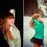 Карина: до и после макияжа. Фотограф: Алеся Копылова. Визажист: Анна Андронова. 