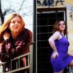 Ольга: до и после макияжа. Фотограф: Алеся Копылова. Визажист: Анна Андронова. 